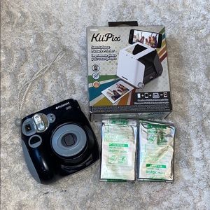 Polaroid camera and a picture printer